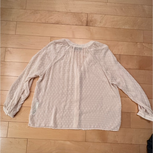 Zara light pink blouse - Picture 2 of 3